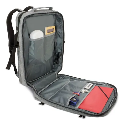 [10319-NE] MOCHILA DE ALGODÓN RECICLADO "KANDY"
