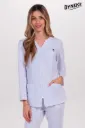 Chaqueta cazadora corta blanca