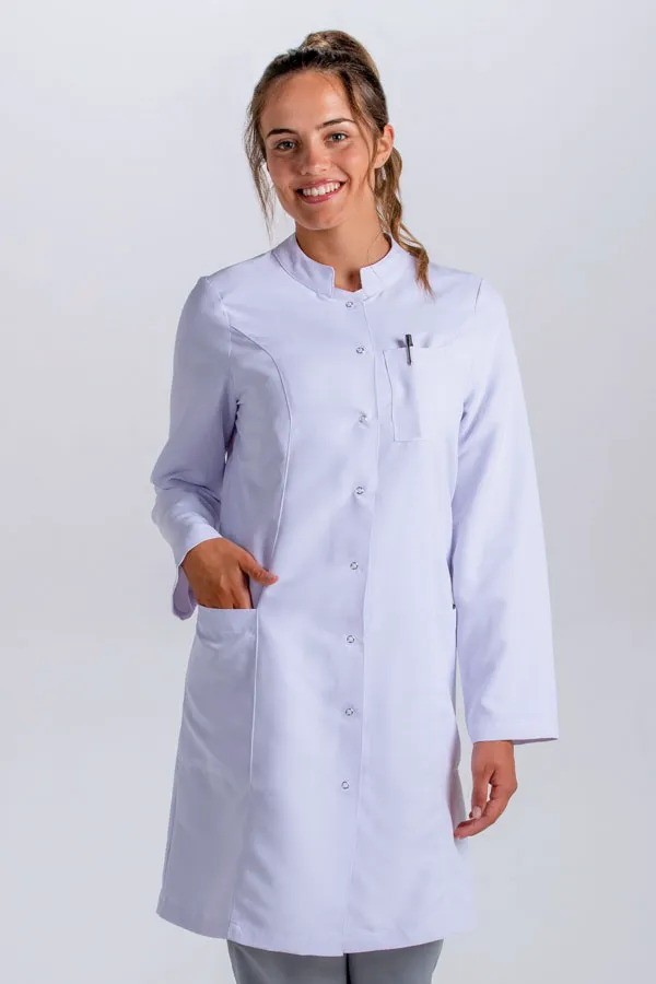 [8816570-SP] Bata mujer laboratorio microfibra (SP)