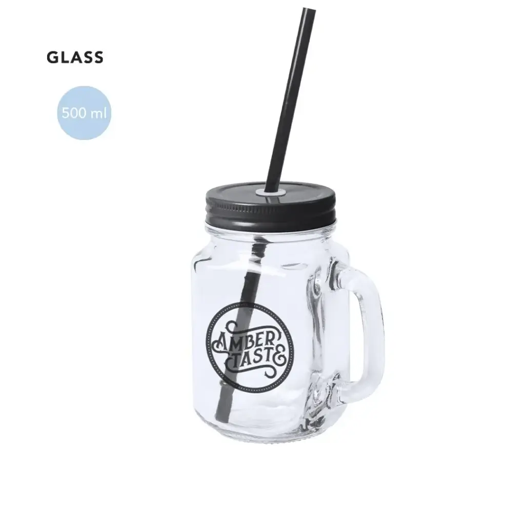 Tarro cristal 500ml.