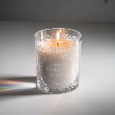 Vela Vaso de cristal Personalizable