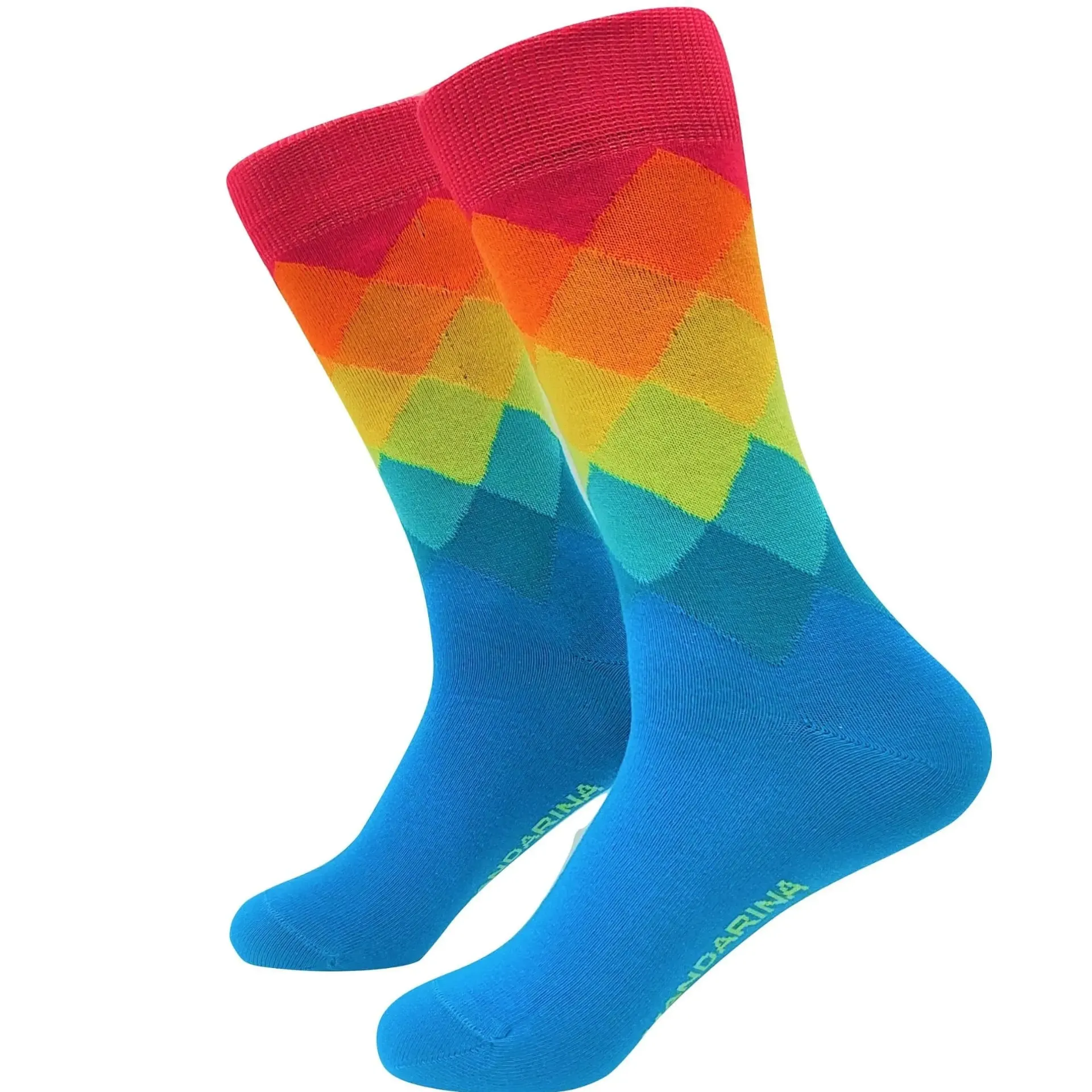 Calcetines MandarinaSocks Diamond Blue