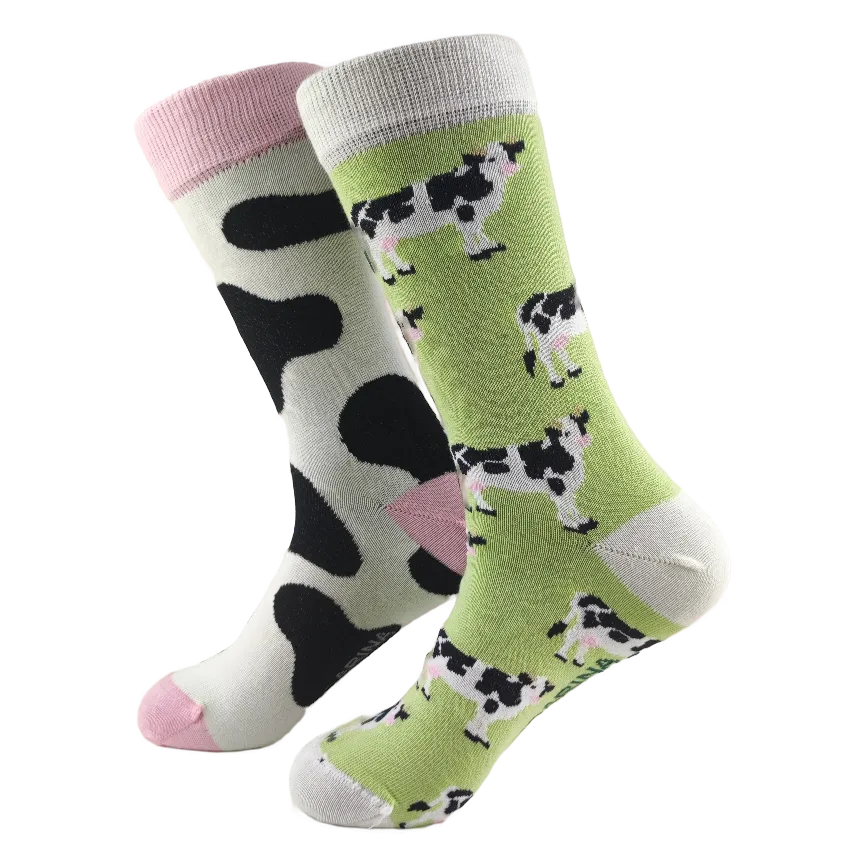 Calcetines MandarinaSocks Cow