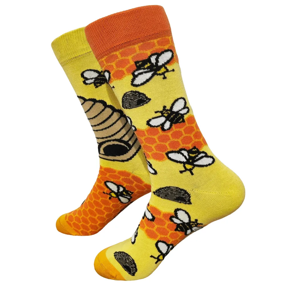 Calcetines Mandarina Socks Abejas y Miel (35-40)