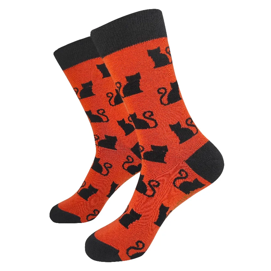 Calcetines Mandarina Socks Gato negro (35-40)
