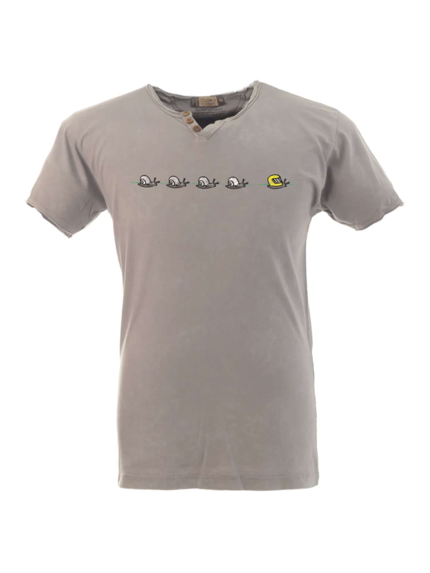 Camiseta MODOUS V-Neck (S, Gray ICE)
