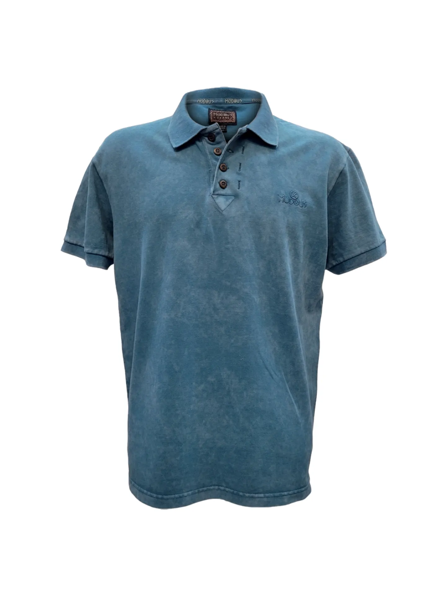 Camiseta MODOUS Pique (S, Blanco)