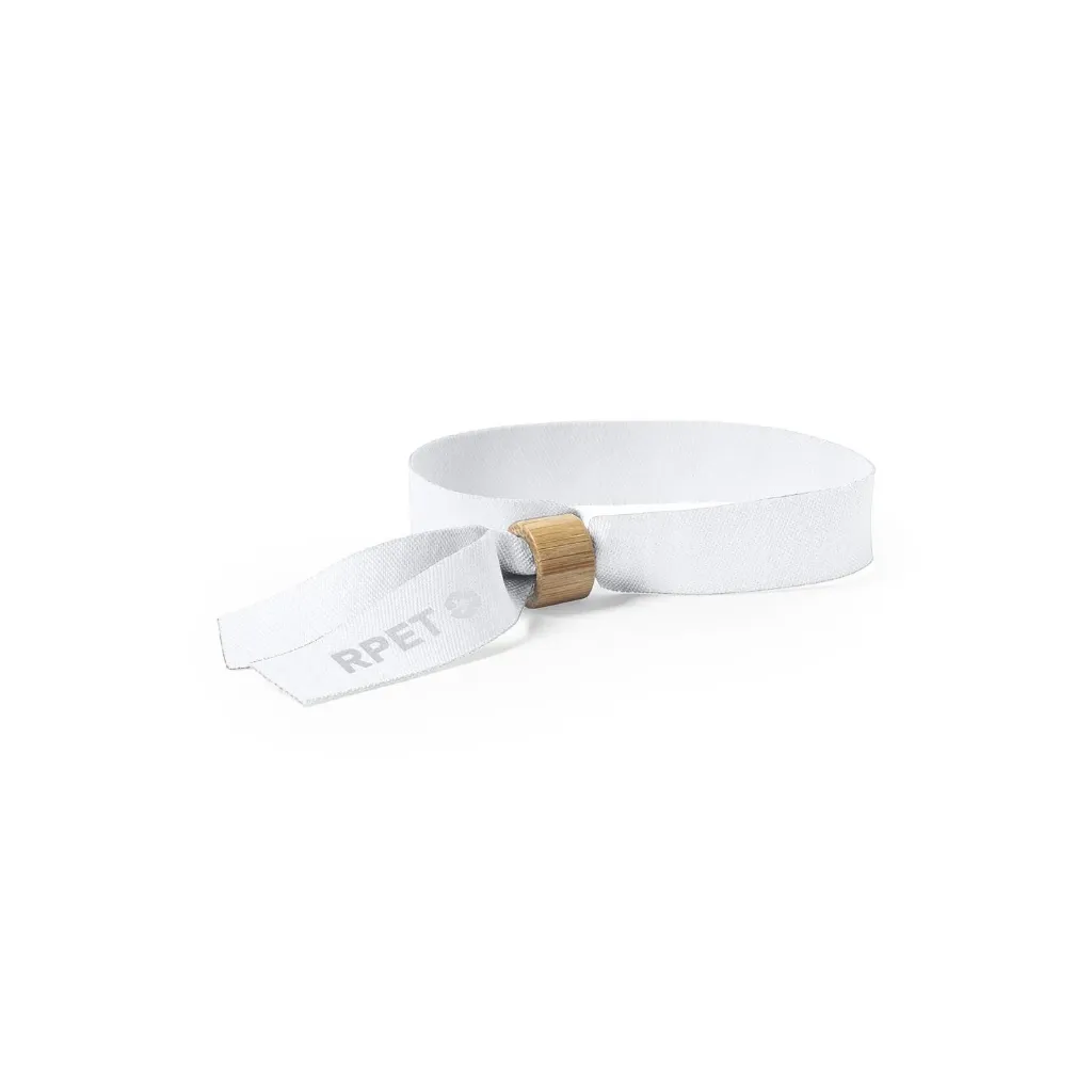 [6973-w] Pulsera Broch personalizada (Blanco)